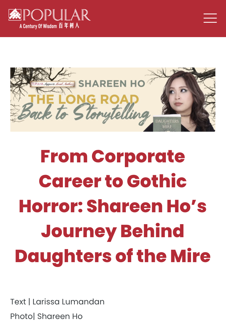 From Corporate Career to Gothic Horror: Shareen Ho’s Journey Behind Daughters of the Mire